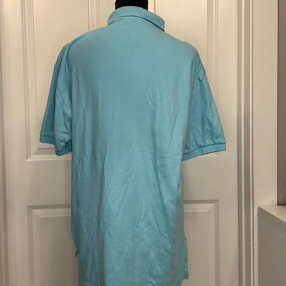 Light blue Polo Ralph Lauren polo shirt – Size M - Picture 3 of 4